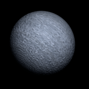 The artist's impression of Kepler-427 b artist's rendition