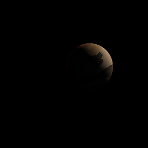 The artist's impression of Kepler-42 d artist's rendition