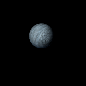 The artist's impression of Kepler-435 b artist's rendition