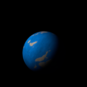 The artist's impression of Kepler-444 Ae artist's rendition