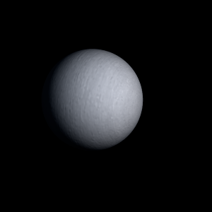 The artist's impression of Kepler-447 b artist's rendition
