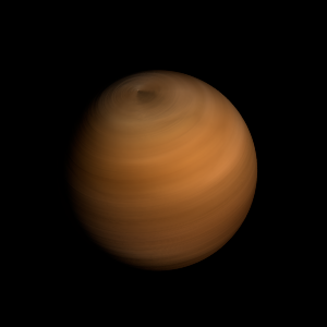 The artist's impression of Kepler-453 (AB) b artist's rendition
