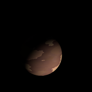 The artist's impression of Kepler-462 b artist's rendition