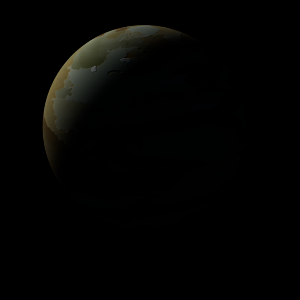 The artist's impression of Kepler-462 c artist's rendition