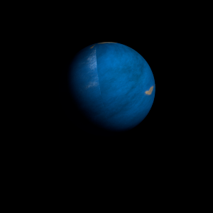 The artist's impression of Kepler-468 b artist's rendition