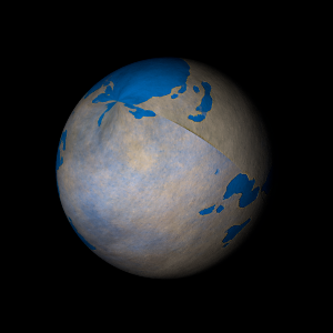 The artist's impression of Kepler-46 d artist's rendition
