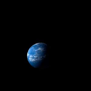 The artist's impression of Kepler-476 Ab artist's rendition