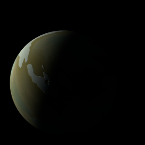 The artist's impression of Kepler-478 Ab artist's rendition
