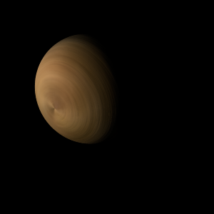 The artist's impression of Kepler-47 (AB)d artist's rendition