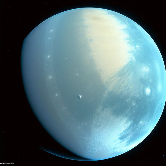 The artist's impression of Kepler-481 b artist's rendition