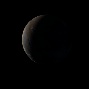 The artist's impression of Kepler-482 b artist's rendition