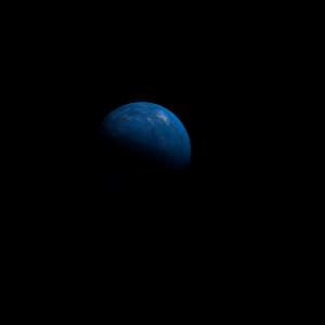 The artist's impression of Kepler-501 c artist's rendition