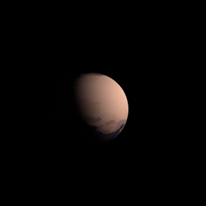 The artist's impression of Kepler-502 b artist's rendition