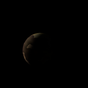 The artist's impression of Kepler-520 Ab artist's rendition