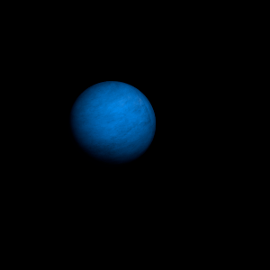 The artist's impression of Kepler-521 b artist's rendition