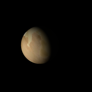 The artist's impression of Kepler-529 d artist's rendition