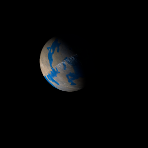 The artist's impression of Kepler-534 Ab artist's rendition