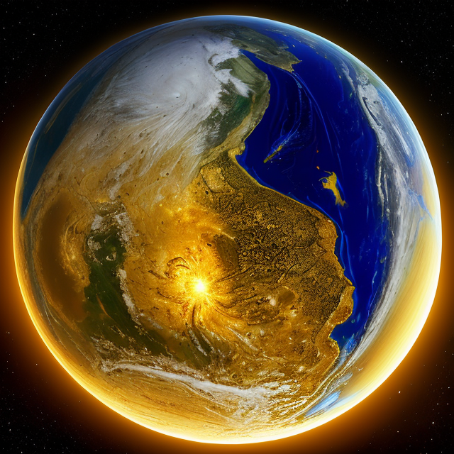 The artist's impression of Kepler-538 b artist's rendition