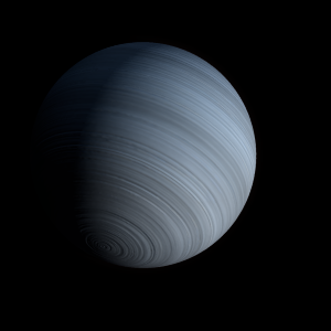 The artist's impression of Kepler-539 b artist's rendition
