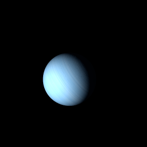 The artist's impression of Kepler-539 c artist's rendition