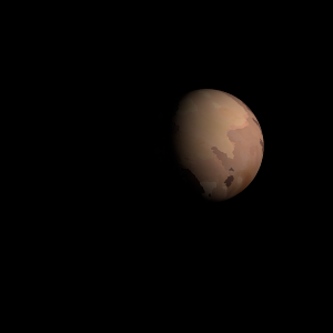 The artist's impression of Kepler-543 b artist's rendition