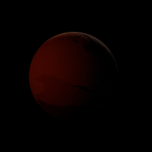 The artist's impression of Kepler-550 b artist's rendition
