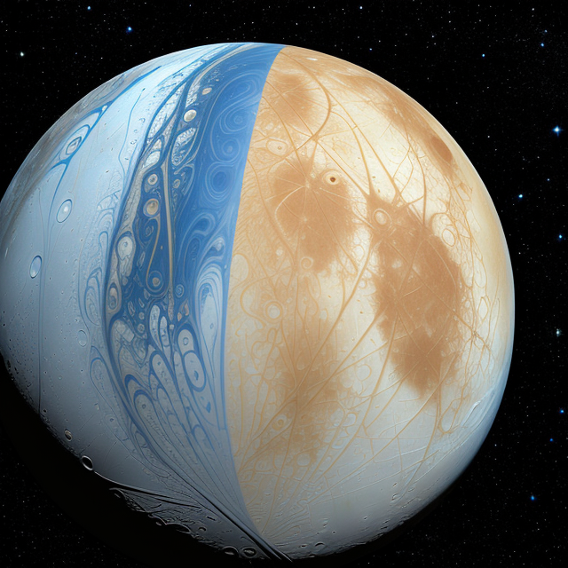 The artist's impression of Kepler-552 b artist's rendition