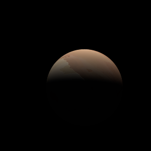 The artist's impression of Kepler-556 b artist's rendition