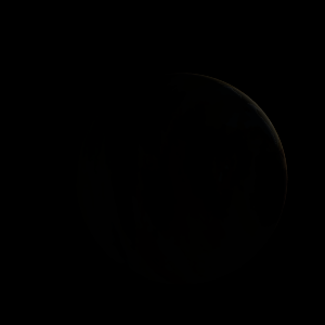 The artist's impression of Kepler-570 b artist's rendition