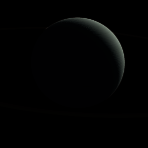 The artist's impression of Kepler-57 c artist's rendition
