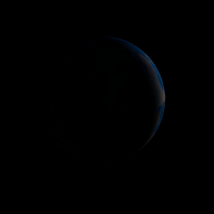 The artist's impression of Kepler-581 b artist's rendition