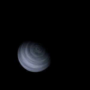 The artist's impression of Kepler-59 c artist's rendition