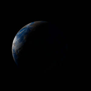 The artist's impression of Kepler-633 c artist's rendition