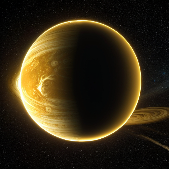 The artist's impression of Kepler-635 b artist's rendition