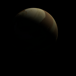 The artist's impression of Kepler-641 b artist's rendition