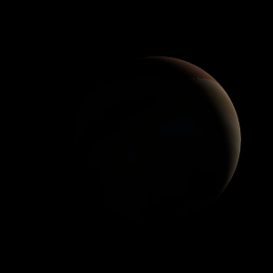 The artist's impression of Kepler-644 b artist's rendition