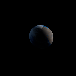 The artist's impression of Kepler-645 Ab artist's rendition
