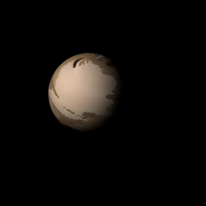 The artist's impression of Kepler-646 b artist's rendition