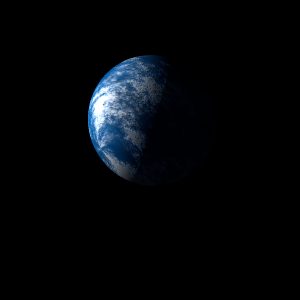 The artist's impression of Kepler-649 b artist's rendition