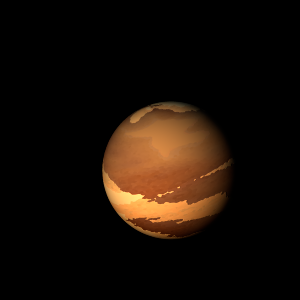 The artist's impression of Kepler-667 b artist's rendition