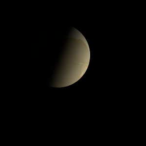 The artist's impression of Kepler-685 b artist's rendition