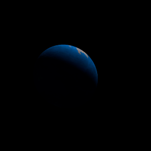 The artist's impression of Kepler-689 b artist's rendition