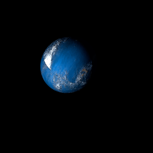 The artist's impression of Kepler-70 b artist's rendition