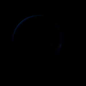 The artist's impression of Kepler-716 b artist's rendition