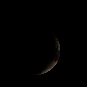 The artist's impression of Kepler-716 c artist's rendition