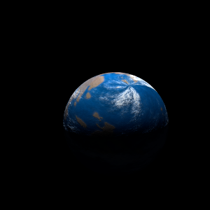 The artist's impression of Kepler-730 b artist's rendition