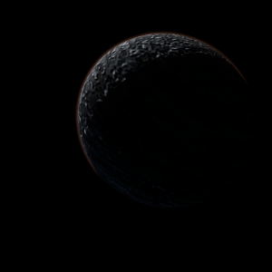 The artist's impression of Kepler-74 b artist's rendition