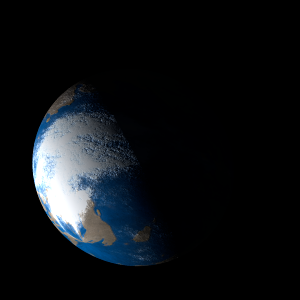 The artist's impression of Kepler-772 b artist's rendition
