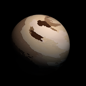 The artist's impression of Kepler-773 Ab artist's rendition