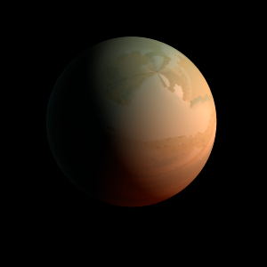 The artist's impression of Kepler-780 b artist's rendition